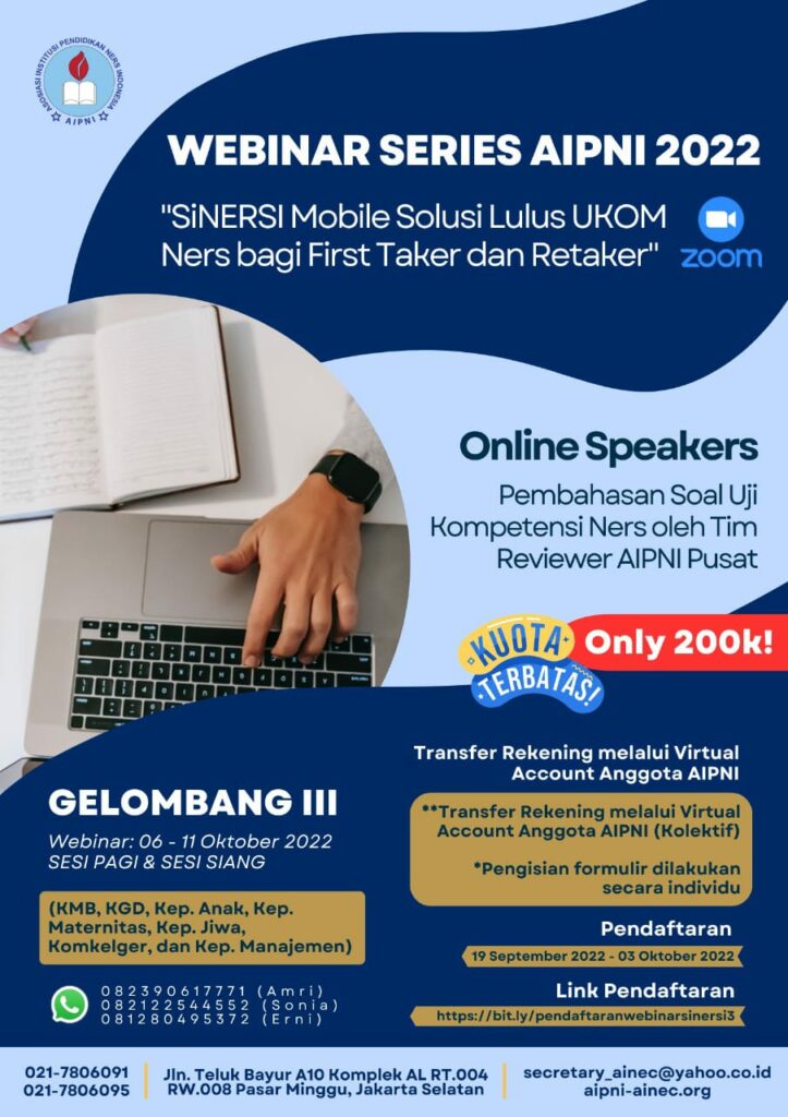 WEBINAR SERIES AIPNI 2022